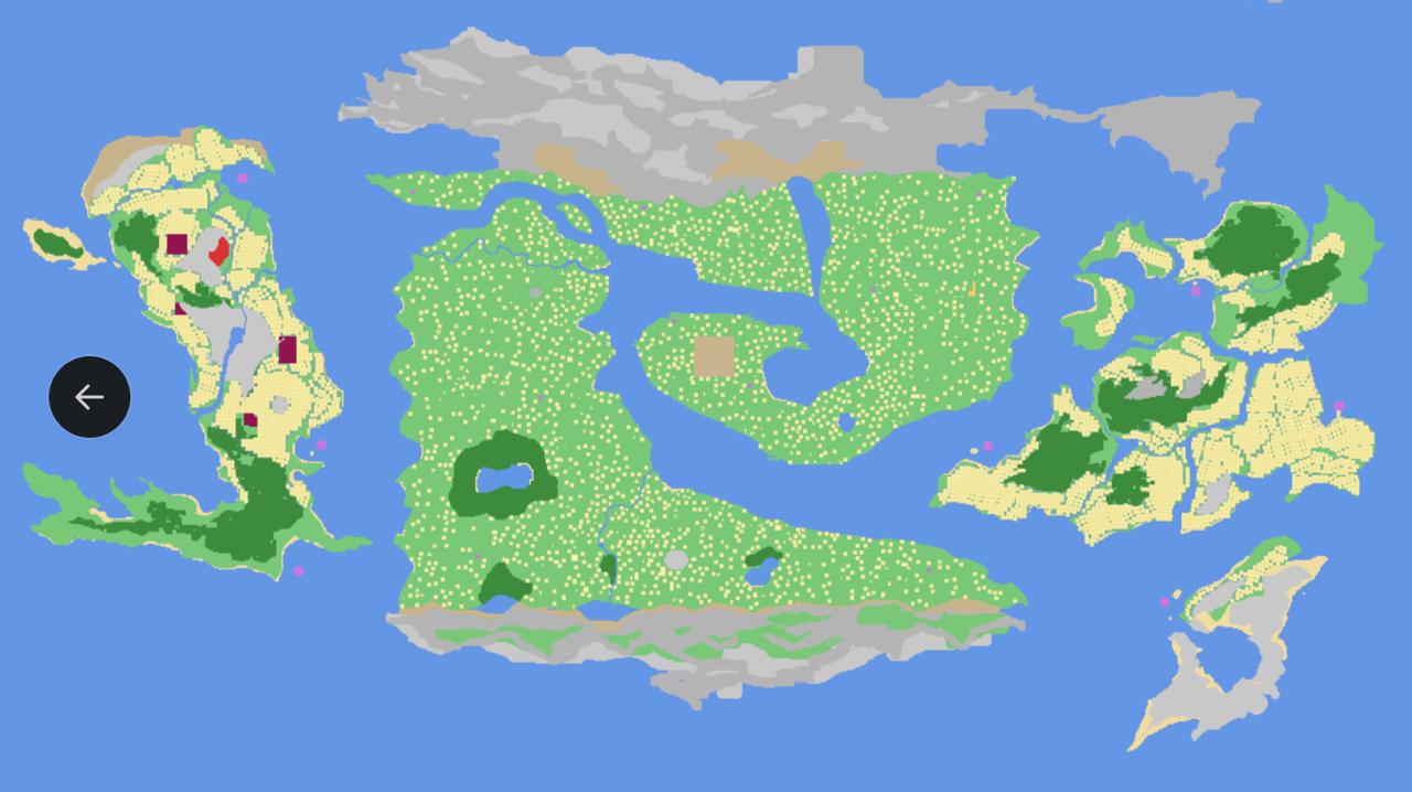 Extend the Map — new land not touching existing